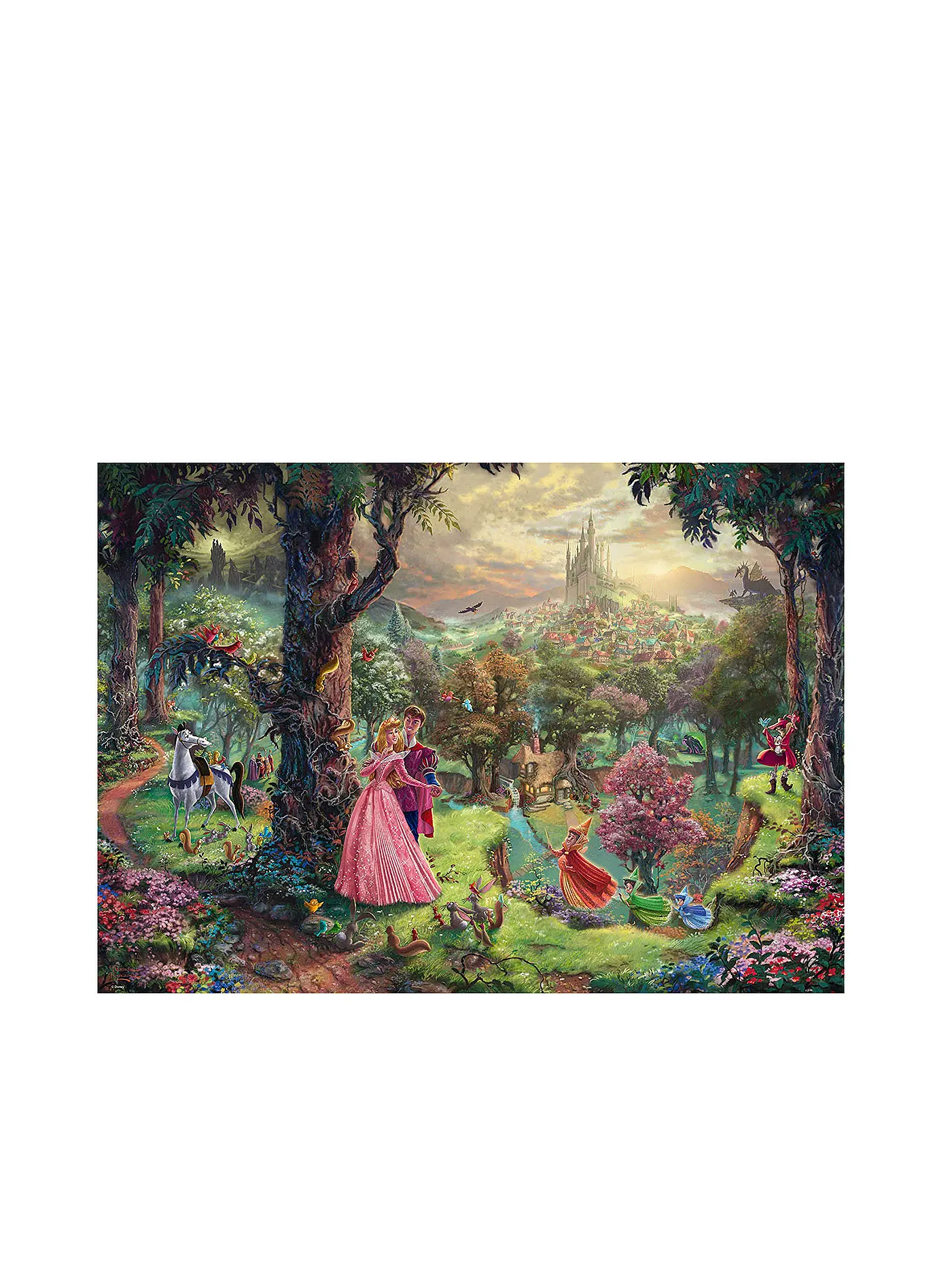 SCHMIDT-SPIELE | Puzzle - Walt Disney Dornröschen (1000 Teile) | 